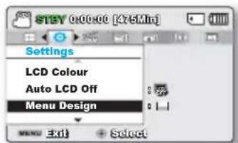 SAMSUNG SMX-F400LP - Menu Design (Menu-ontwerp) - 1