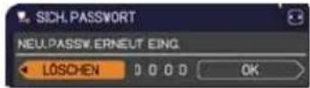 HITACHI CP-X2021WN - Wenn Sie Ihr Passwort vergessen haben - 4