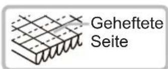 Geheftete Seite