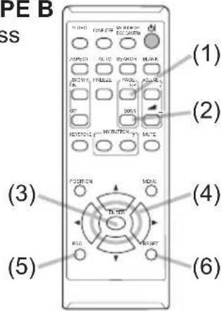 PE B ss (1) (2) (3) (4) (5) (6)