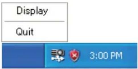 Display Quit 3:00 PM