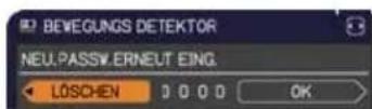 HITACHI CP-X2021WN - BEWEGUNGSDETEKTOR einschalten - 3