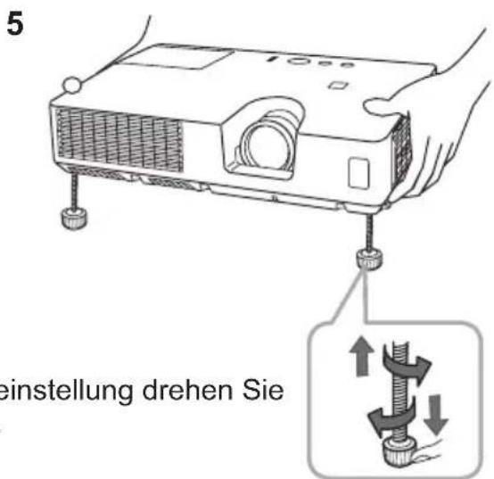 5 einstellung drehen Sie
