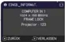 HITACHI CP-X2021WN - Wenn Sie Ihr Passwort vergessen haben - 3