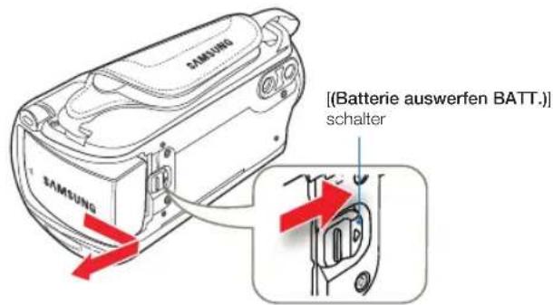 SAMSUNG [(Batterie auswerfen BATT.)] schalter SAMSUNG