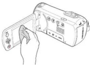 SAMSUNG HMX-F800SP - Den Camcorder reinigen - 1