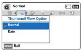 SAMSUNG HMX-F800SP - Thumbnail View Option (Miniaturans. Option) - 2