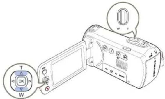SAMSUNG HMX-F800SP - VERGRÖSSERN/VERKLEINERN - 1