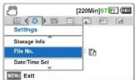 SAMSUNG HMX-F800SP - File No. (Datei-Nr) - 1