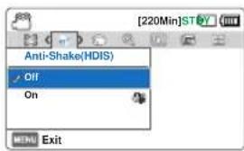 SAMSUNG HMX-F800SP - Anti-Shake(HDIS) (Bildstab(HDIS)) - 2