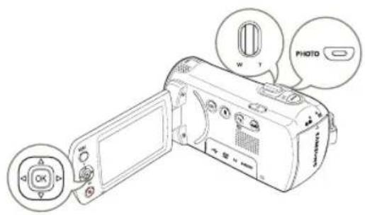 SAMSUNG HMX-F800SP - MARKIEREN UND FESTHALTEN VON HÖHEPUNKTEN WÄHEND DER WIEDERGABE - 1