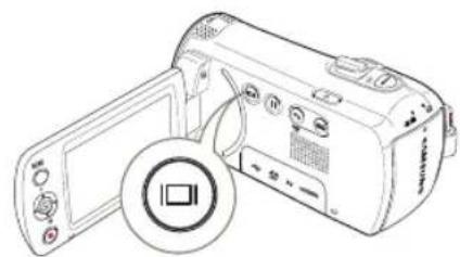 SAMSUNG HMX-F800SP - WECHSEL DES INFORMATIONSANZEIGEMODUS - 1