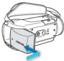 SAMSUNG HMX-H304RP - SCHRITT: Inbetriebnahme - 1