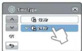 Time Type 12 Hr 24 Hr