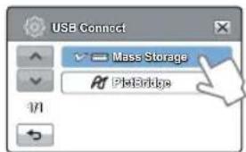 USB Connect Mass Storage PletBridge