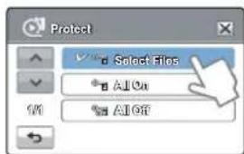 Protect Select Files AllOn AllOff