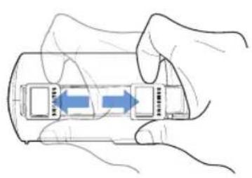 SAMSUNG HMX-Q130TP - VERWENDEN DES GRIFFBANDS - 1