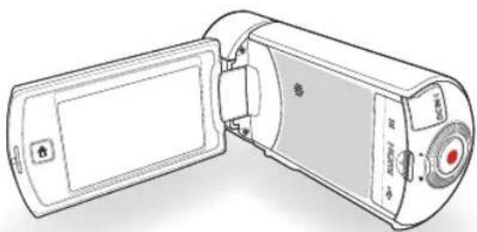 SAMSUNG HMX-Q130PP - LIEFERUMFANG IHRES CAMCORDERS - 1