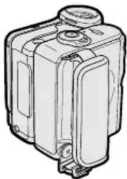 Technical line drawing of a mechanical device with no visible text or symbols