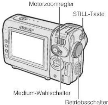 Motorzoomregler STILL-Taste Medium-Wahlschalter Betriebsschalter