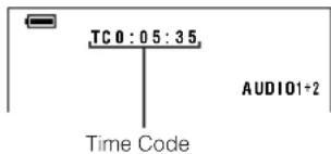 TC0:05:35 Time Code AUDIO1+2