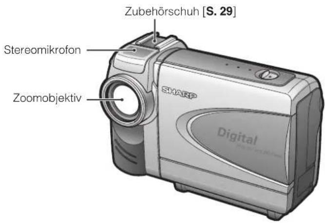 Zubehörschuh [S. 29] Stereomikrofon Zoomobjektiv SHARP Digital