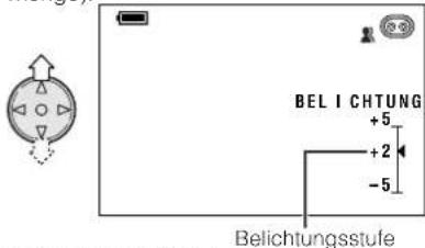 BEL I CHTUNG +5 +2 -5 Belichtungsstufe