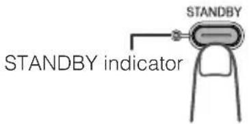 STANDBY indicator