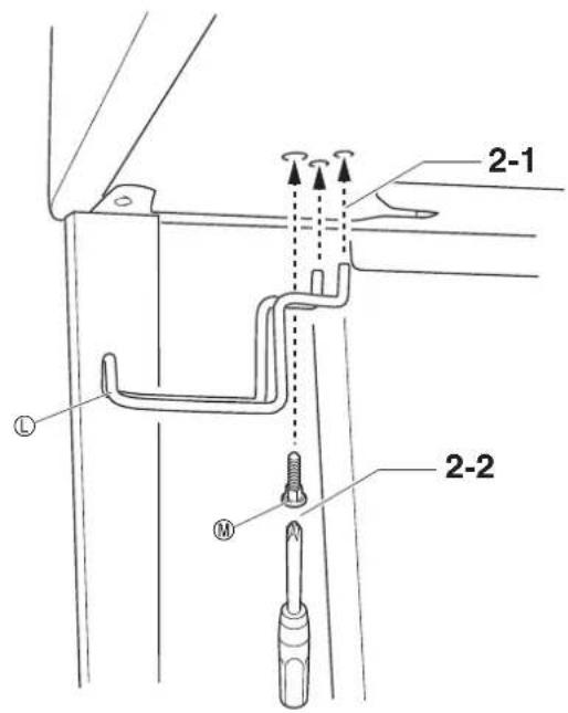 CASIO Celviano AP-6 - To install the music stand and headphones hook - 2