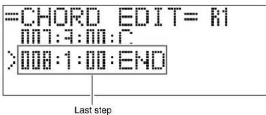 CASIO Celviano AP-6 - ■To edit the chord progression - 4