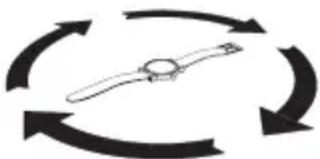 TIMEX W273 Intelligent Quartz - Para calibrar a bússola: - 1