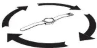 TIMEX W273 Intelligent Quartz - Der Kompass wird wie folgt kalibriert: - 1