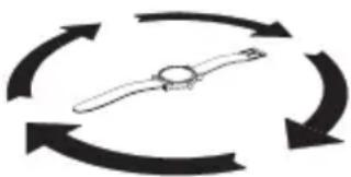 TIMEX W273 Intelligent Quartz - Para calibrar a bússola: - 1