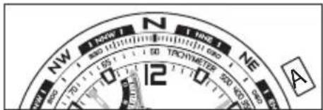 TIMEX W273 Intelligent Quartz - Der Kompass wird wie folgt kalibriert: - 2