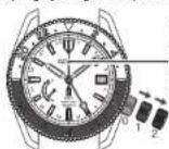SEIKO 5R65 - ■ How to set the time and date - 1