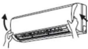Airklima AK7530 - Reinigung der Frontabdeckung - 1