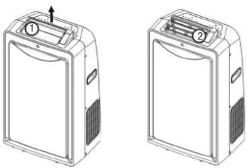 COMFEE MPM4-12CRN1 - Lüftungsklappe (bei einigen Modellen) - 1