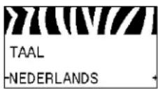 ZEBRA 105SLPlus - Auswählen der Anzeigesprache - 9