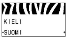 ZEBRA 105SLPlus - Auswählen der Anzeigesprache - 10