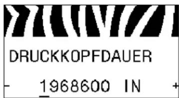 DRUCKKOPFDAUER - 1968600 IN +
