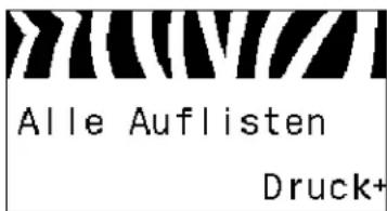 Alle Auflisten Druck+