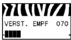 ZEBRA 105SLPlus - Anzeigen der Sensoreinstellungen - 7