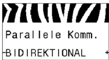 PARallele Komm. -BIDIREKTIONAL +