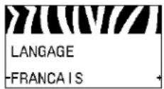 ZEBRA 105SLPlus - Auswählen der Anzeigesprache - 19