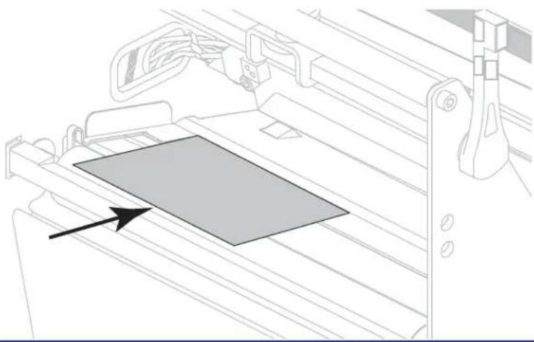 ZEBRA 105SLPlus - So führen Sie die Kalibrierung eines Sensors durch: - 5