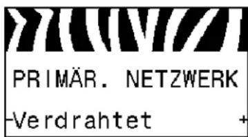 PRIMÄR. NETZWERK -Verdrahtet +