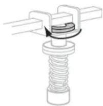 ZEBRA 105SLPlus - Um die Hebel zu positionieren, führen Sie folgende Schritte aus: - 4