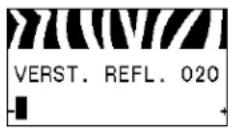 ZEBRA 105SLPlus - Anzeigen der Sensoreinstellungen - 11