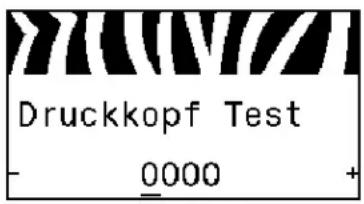 Druckkopf Test - 0000 +