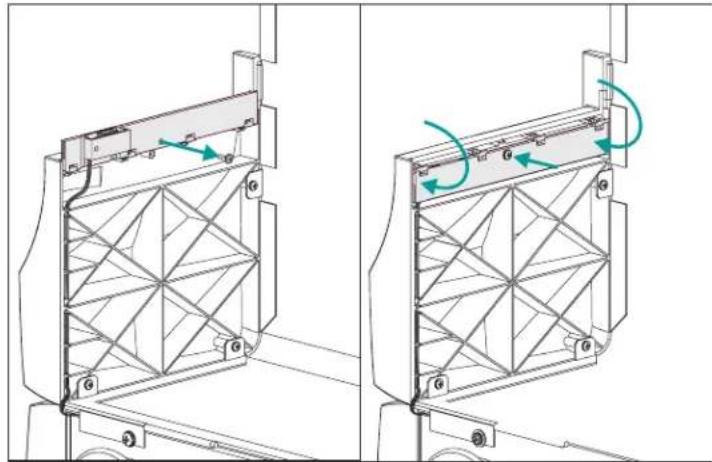 ZEBRA 2746e - Installation des Schneiders Schritt 3 - 1